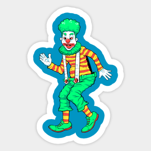 Clown Sticker